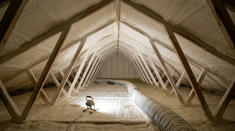Attic Spray Foam Insulation Rapid City
