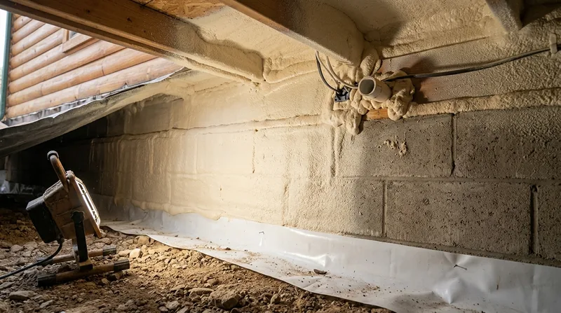Crawl Space Spray Foam Insulation Rapid City