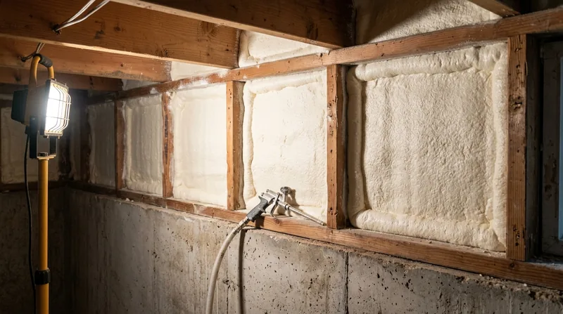 Rim Joist & Band Joist Spray Foam Rapid City