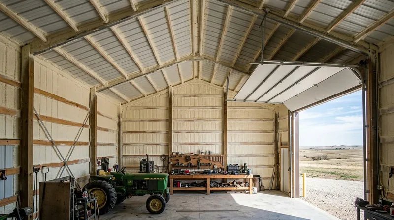 Metal Building & Barndominium Spray Foam Rapid City